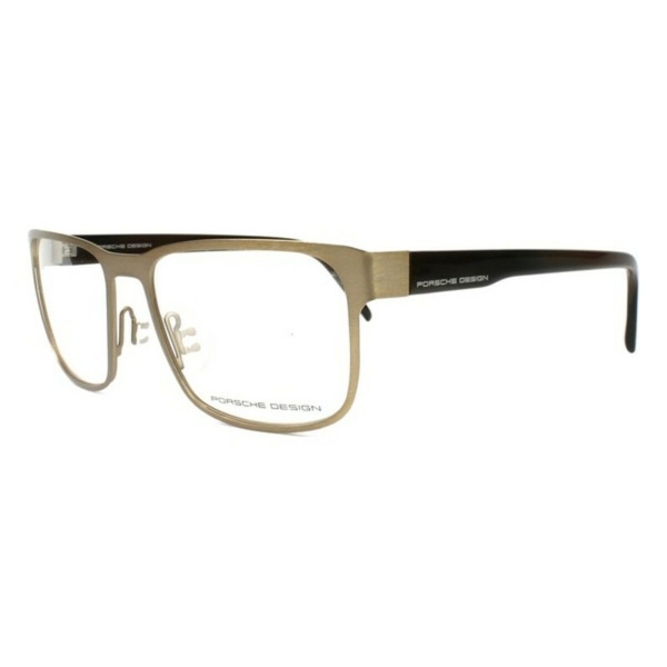 Men' Spectacle frame Porsche P8291 Golden Ø 55 mm