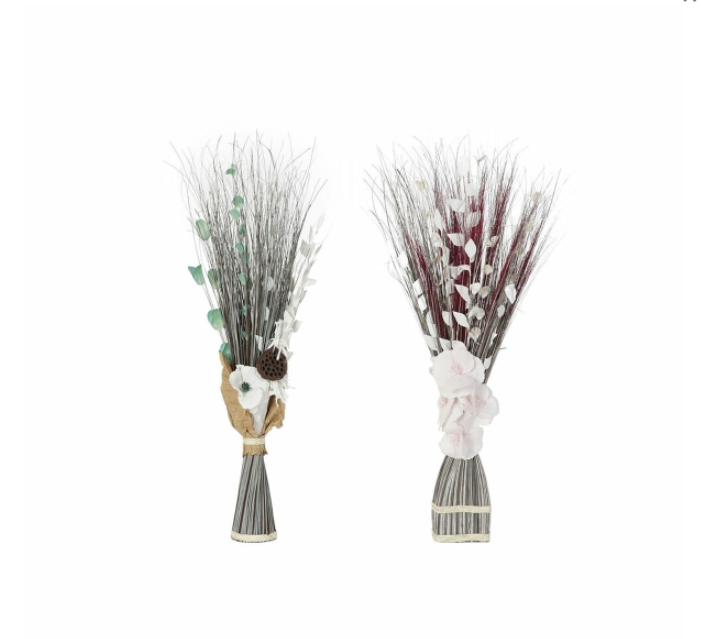 Bunch DKD Home Decor Flowers Coconut Fibre (2 pcs) (35 x 20 x 100 cm)