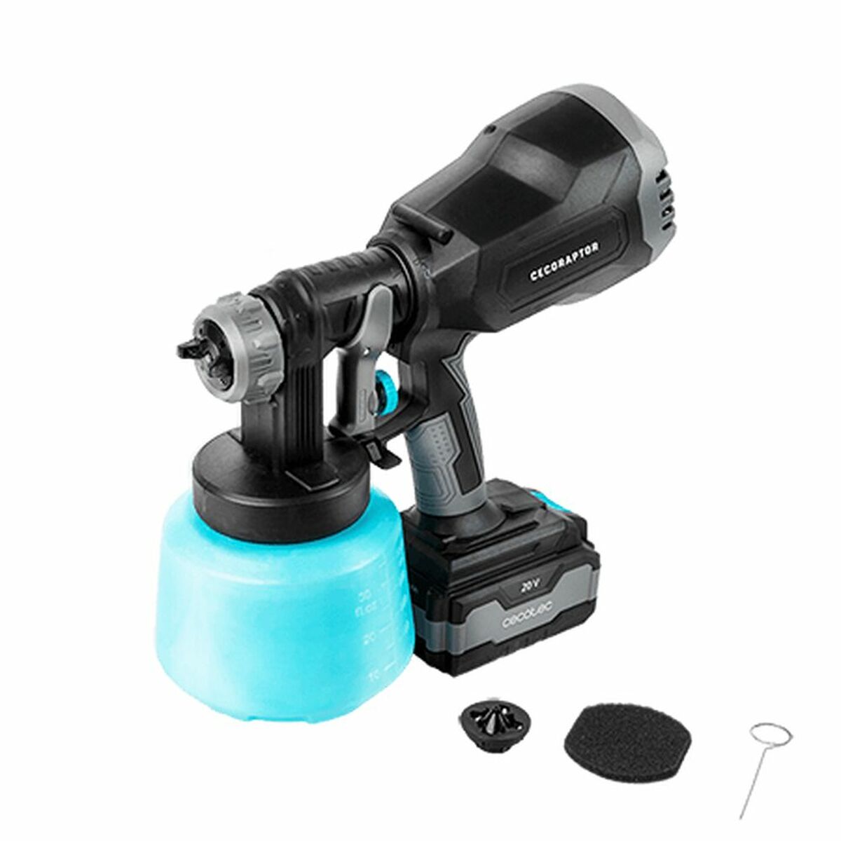 Electric Paint  Sprayer Gun Cecotec CecoRaptor Perfect Color 4020 Ultra