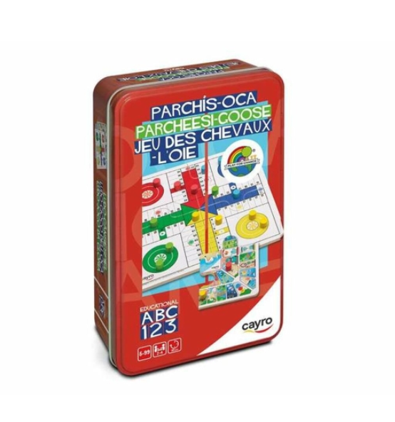 Parchís and Oca Board Cayro 12 x 19,5 x 5 cm
