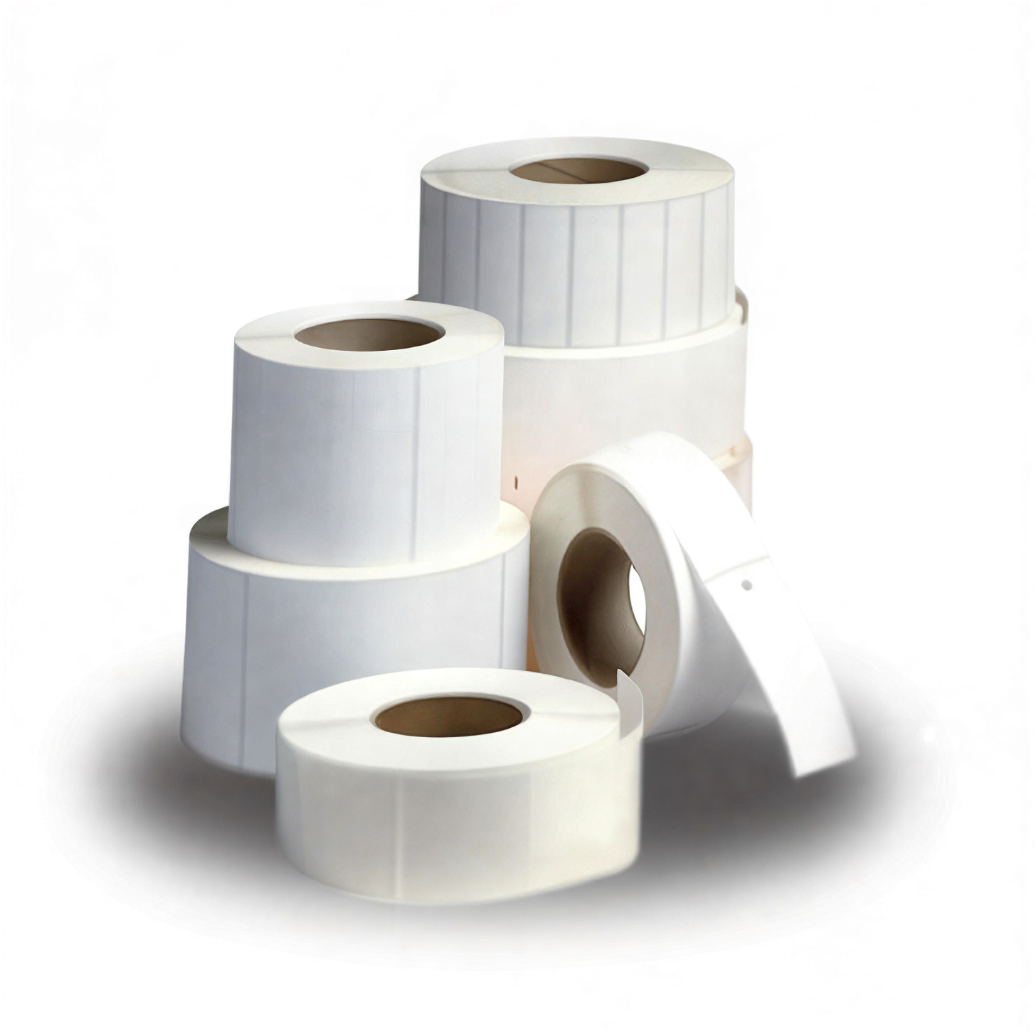 Printer Labels Zebra Select 2000D White Ø 25 mm (12 Units)