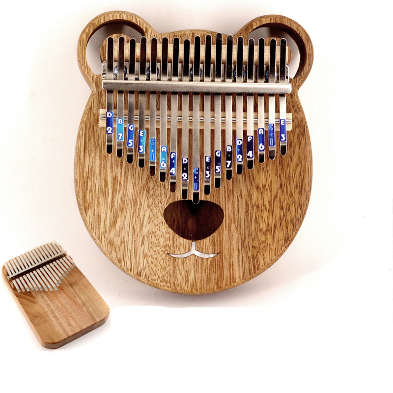 KIMI17 tone pineapple lattice bear thumb piano Little Bear